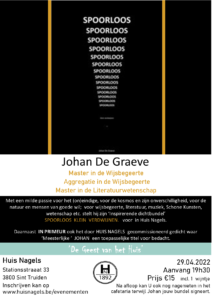 Evenement Johan De Graeve afbeelding
